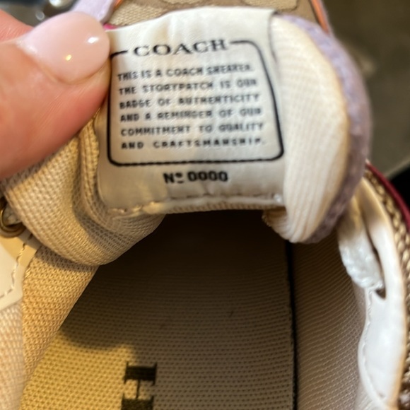 Coach colorful sneakers. - Picture 13 of 14